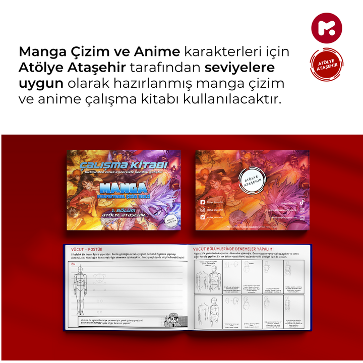 Kodomo Manga- und Anime-Zeichnen (7–13 Jahre)