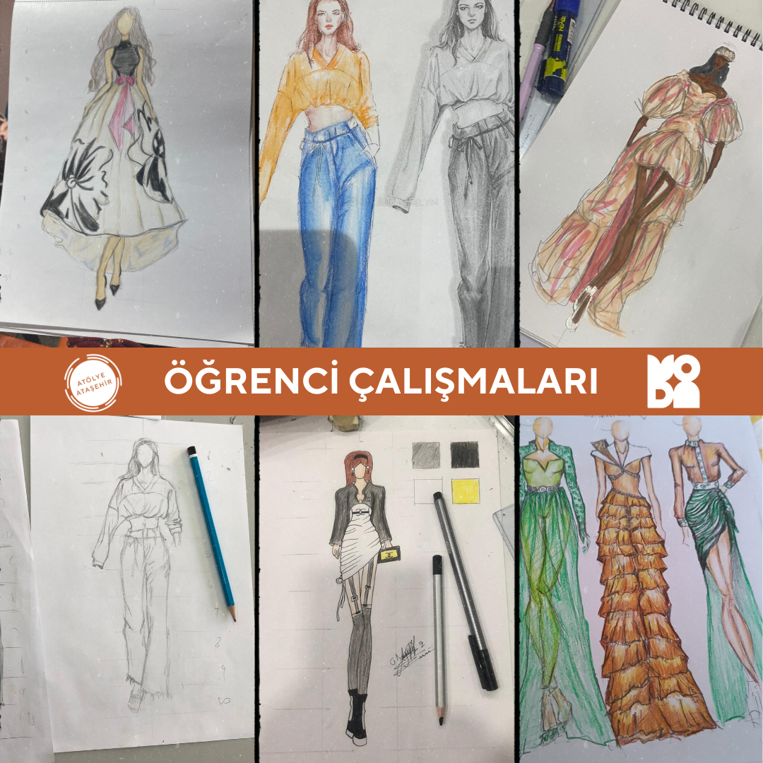 Moda Tasarım ve Çizim (10-16 Yaş) -İleri Seviye