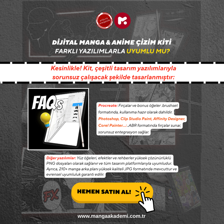 Dijital Manga Anime Kullanıcı Kiti