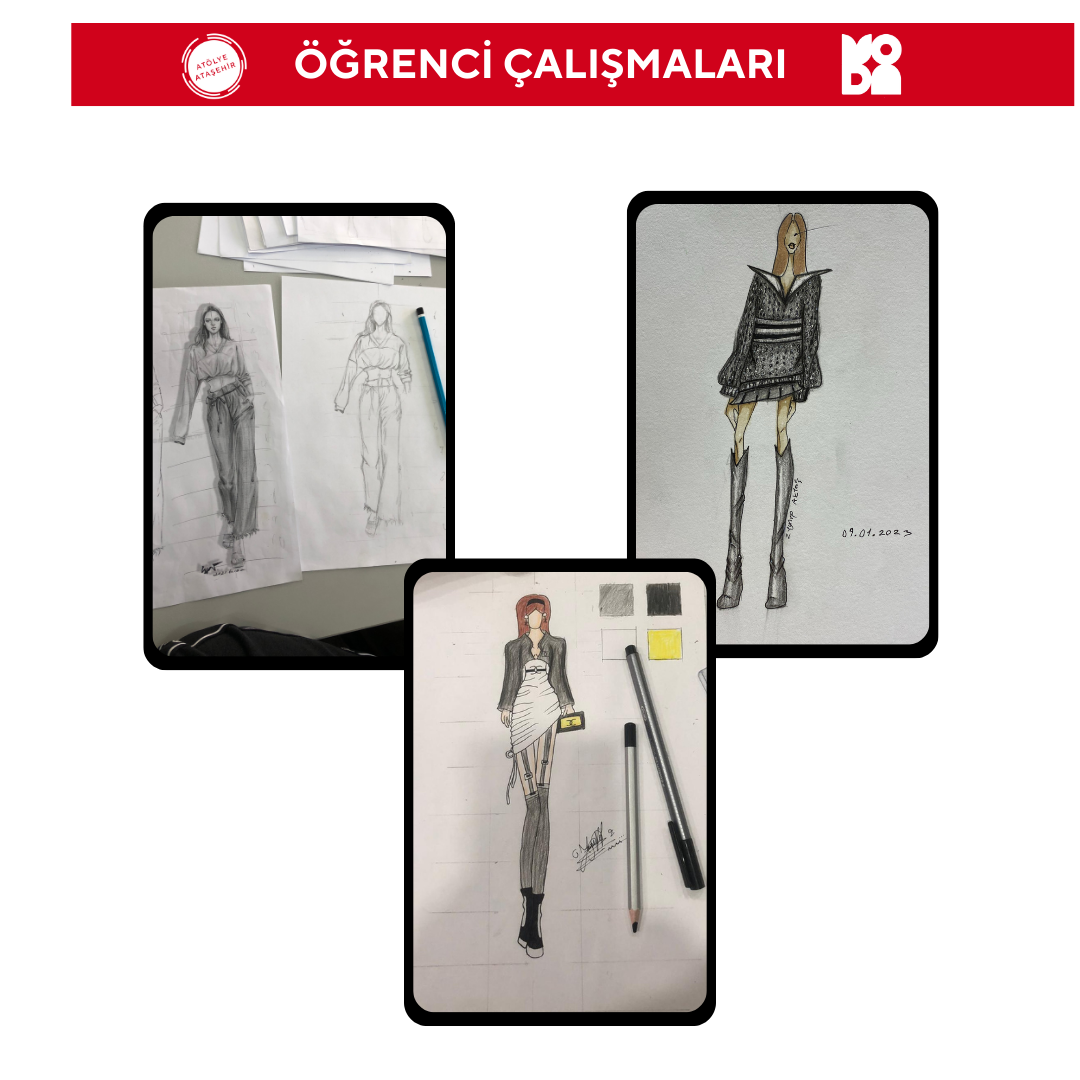 8-11 Years Fashion Design Drawing (Face to Face)