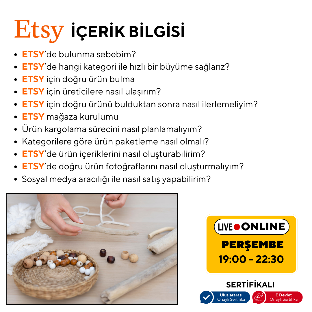A'dan Z'ye Etsy
