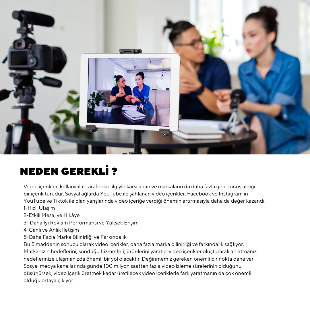 Instagram İçin Mobilden Video Çekme ve Kurgulama Eğitimi