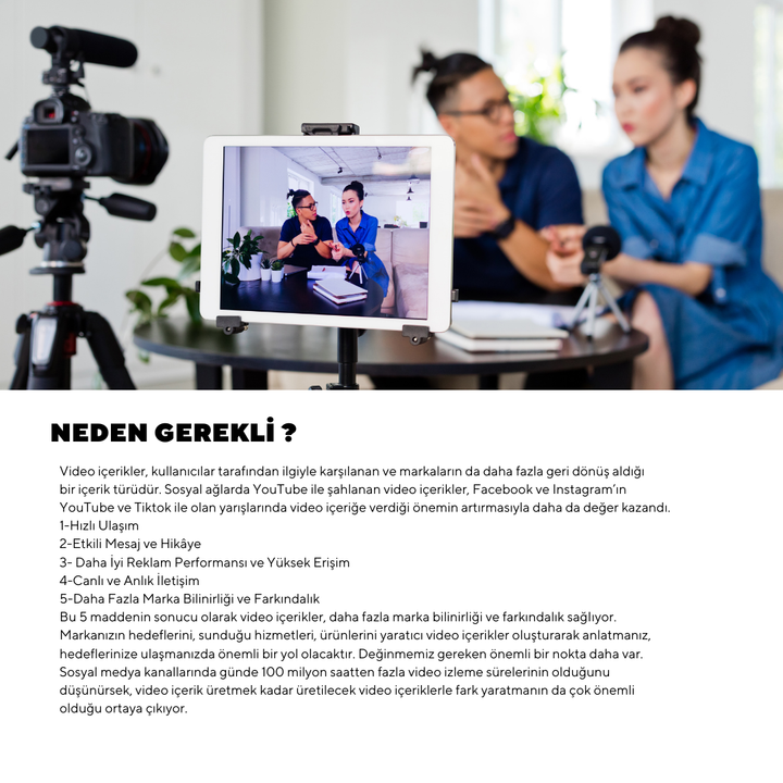 Instagram İçin Mobilden Video Çekme ve Kurgulama Eğitimi