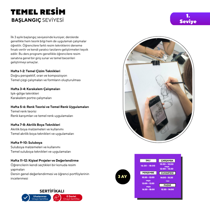 Temel Resim - Yüz Yüze