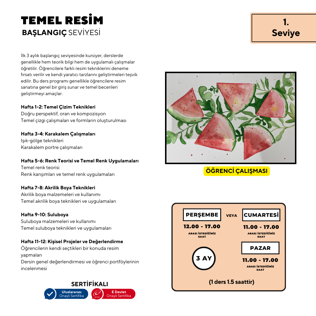 Temel Resim - Yüz Yüze