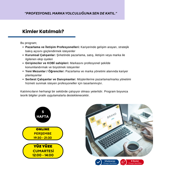 Pazarlama ve Marka Yönetimi