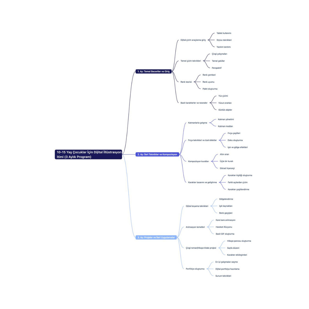 Dijital İllustrasyon  (10-15 yaş arası )-Başlangıç Seviyesi