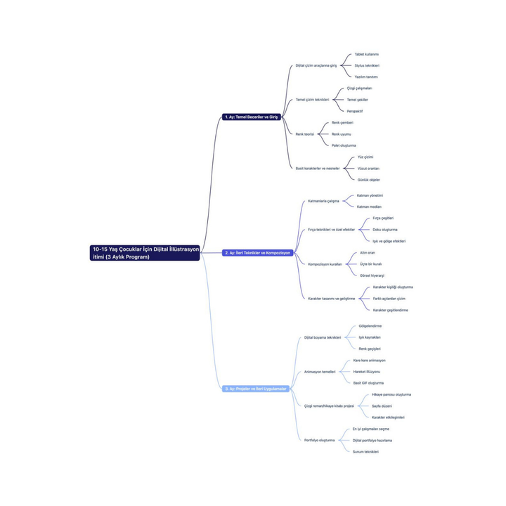 Dijital İllustrasyon  (10-15 yaş arası )-Başlangıç Seviyesi