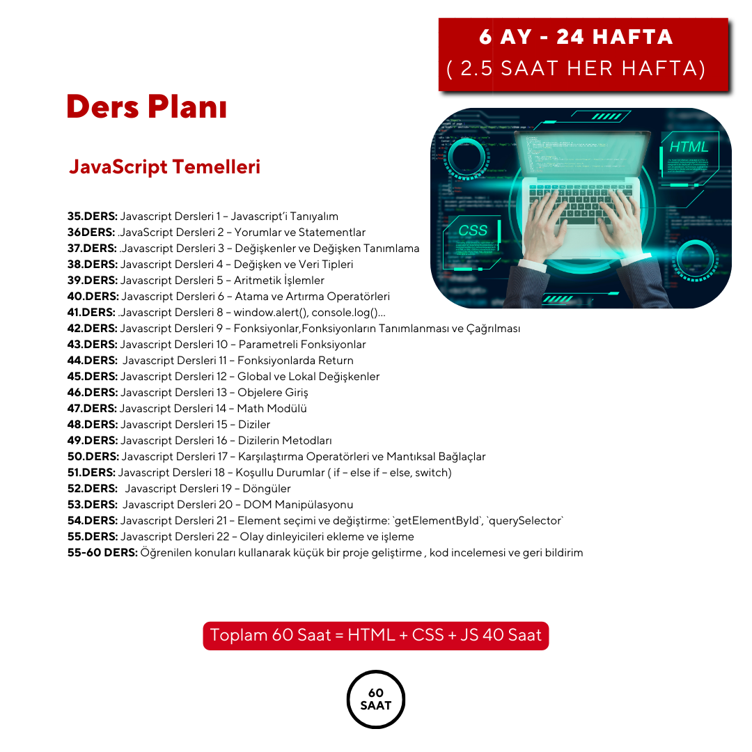 A’dan Z ‘ye Web Tasarım ve Programlama (Online)