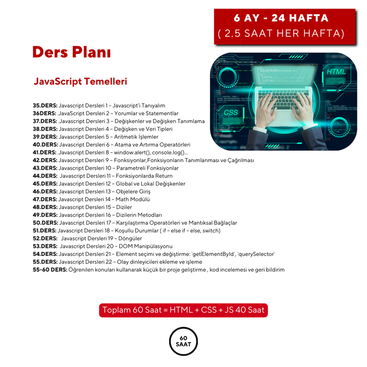 A’dan Z ‘ye Web Tasarım ve Programlama (Online)
