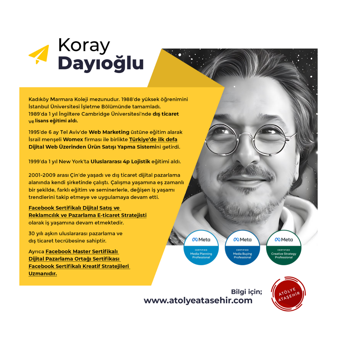 Sosyal Medya Yönetimi Profesyonel Uzmanlık Özel - Bire Bir