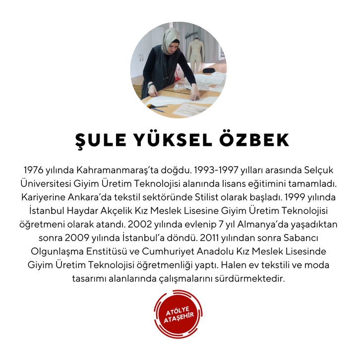 Muhafazakar Giyim , Kalıp ve Dikim  - Orta Seviye