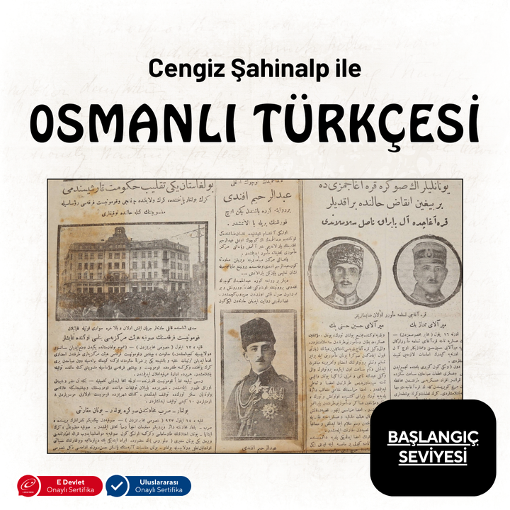 Osmanlı Türkçesi Başlangıç Seviyesi- Yüz yüze